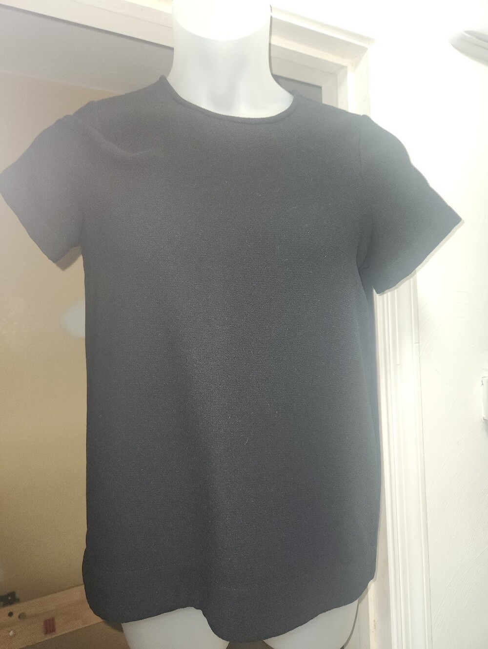 Madewell  Black Short-Sleeve Shirt Size Small